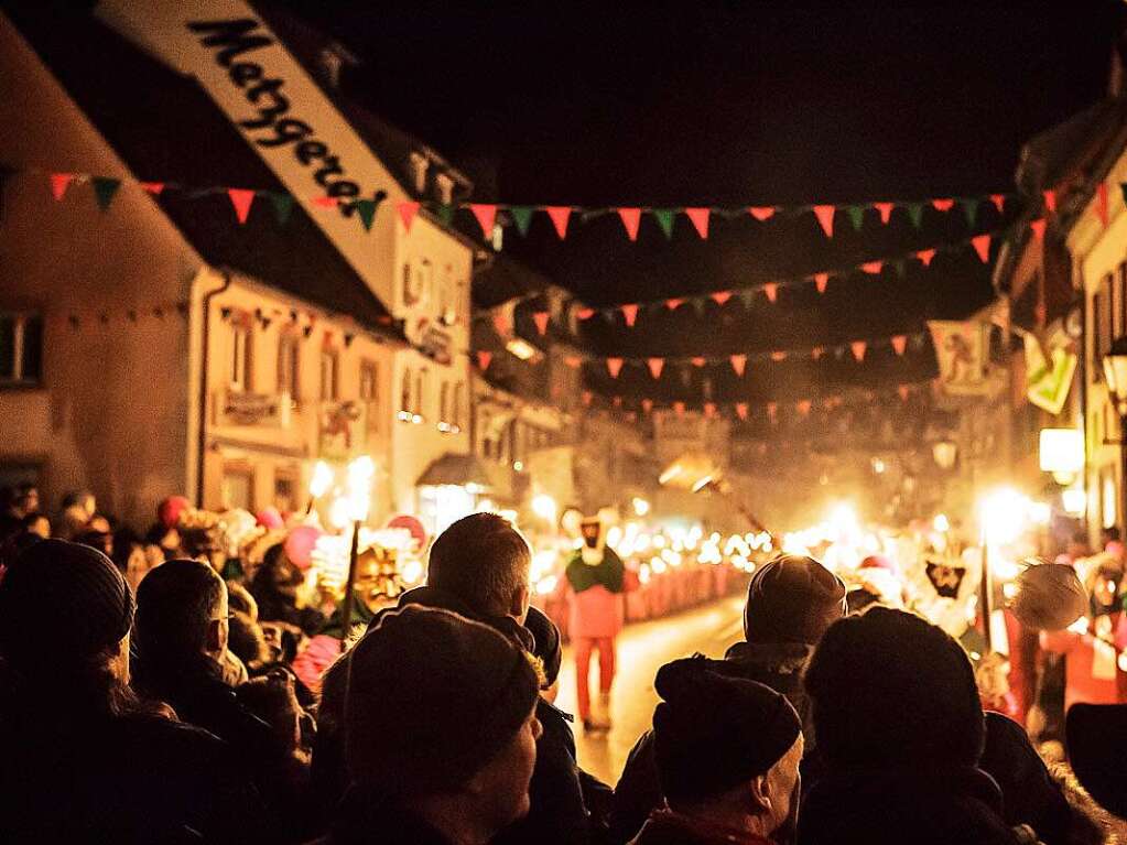 Fackelumzug in Elzach