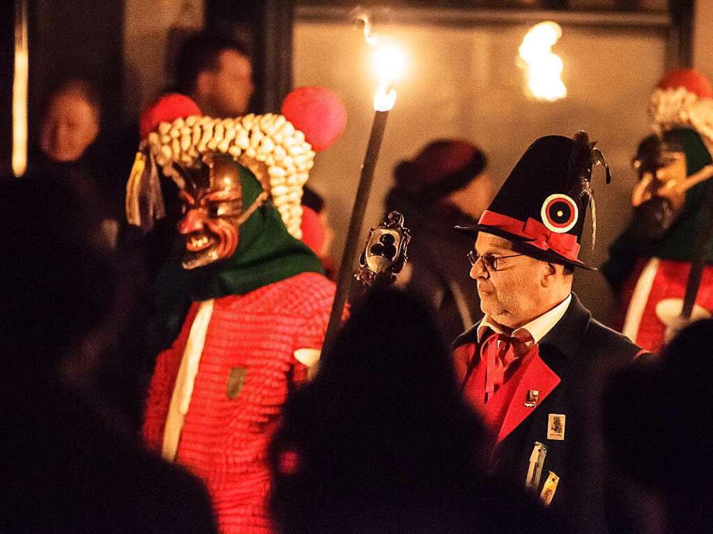 Fackelumzug in Elzach