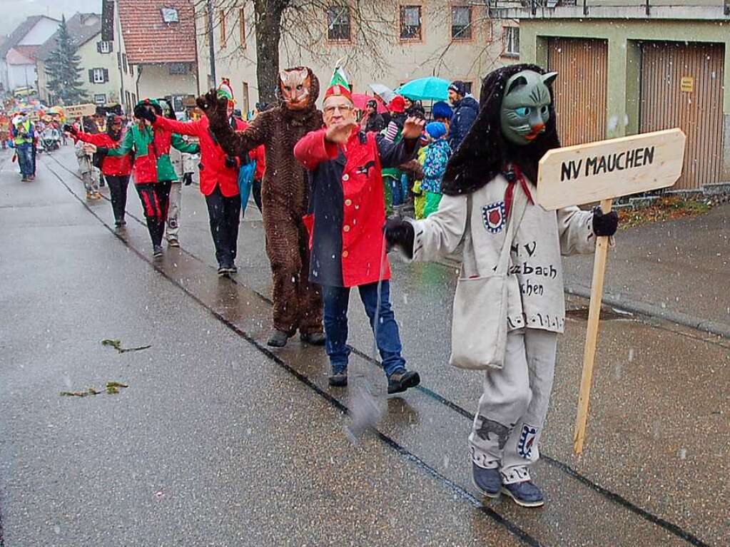 Optische Zeitreise durch 44 Jahre Narrenvereinsgeschichte.