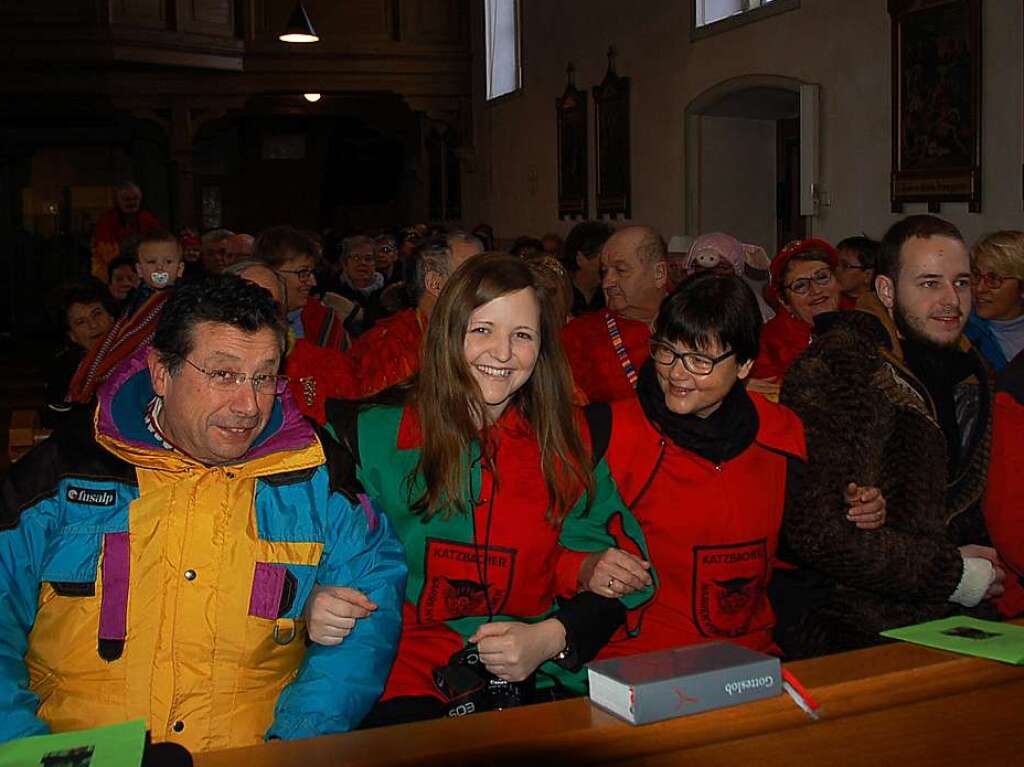 Die Htt-Rttler machen's mglich: Fasnachtsstimmung pur in der Kirche!