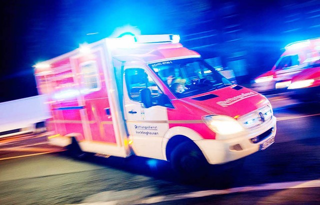 Verletzt wurde ein 60-Jhriger bei einem Unfall an der B317 bei Maulburg.  | Foto: dpa