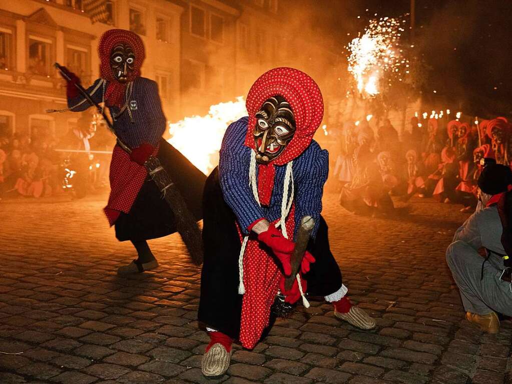 Die Kandelhexen trieben bei ihrem neu choreografierten Hexentanz ihr Unwesen.