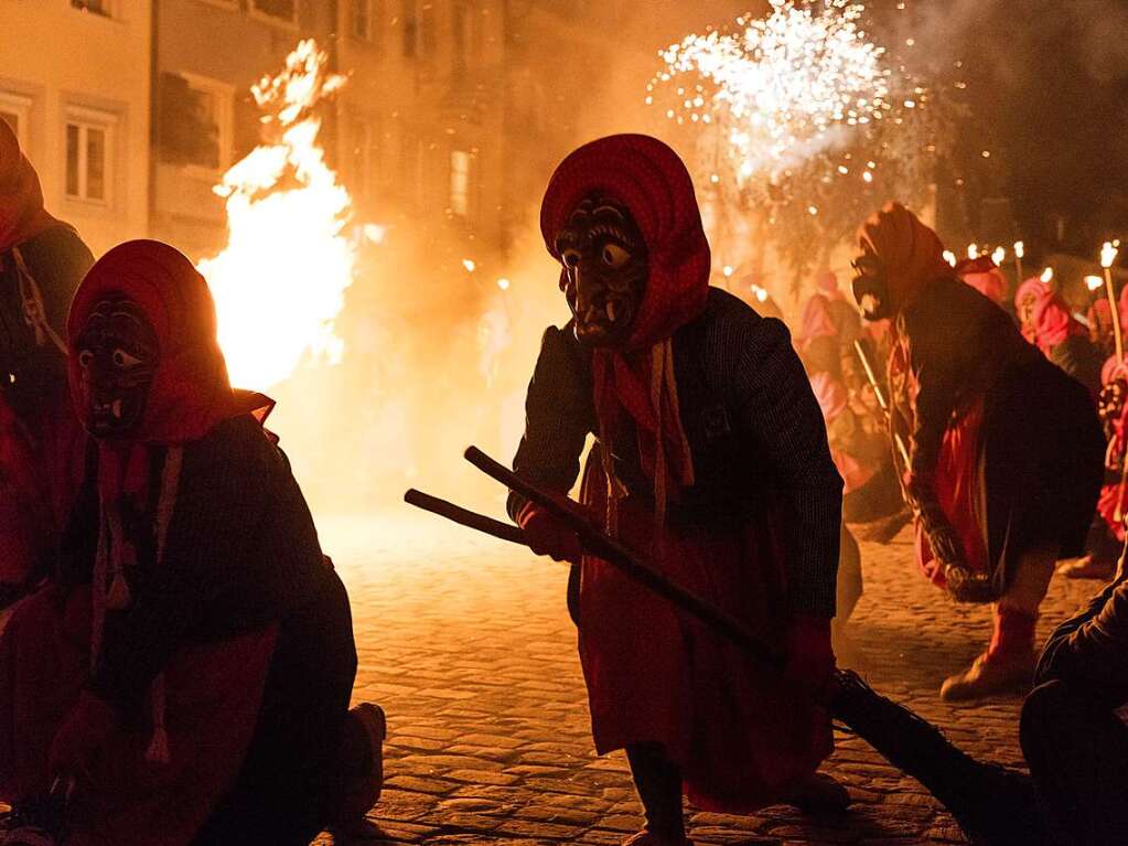 Die Kandelhexen trieben bei ihrem neu choreografierten Hexentanz ihr Unwesen.