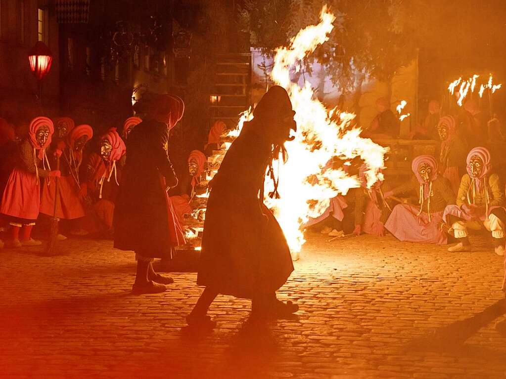 Die Kandelhexen trieben bei ihrem neu choreografierten Hexentanz ihr Unwesen.