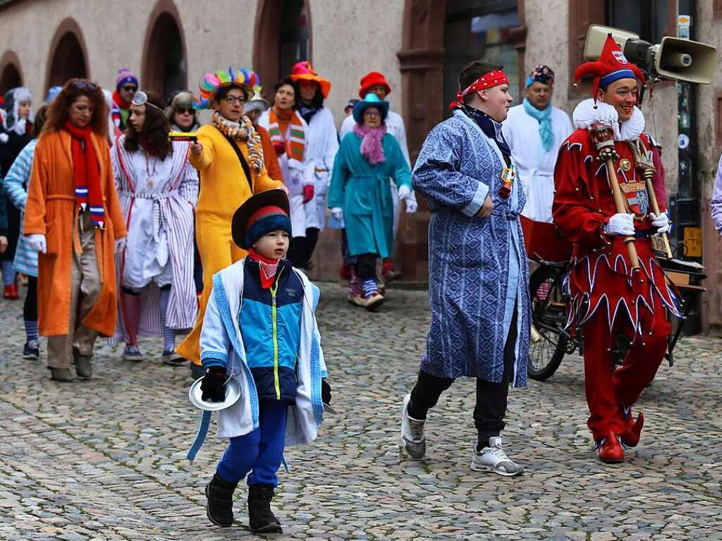 Wecken am Fasnetmndig in Endingen