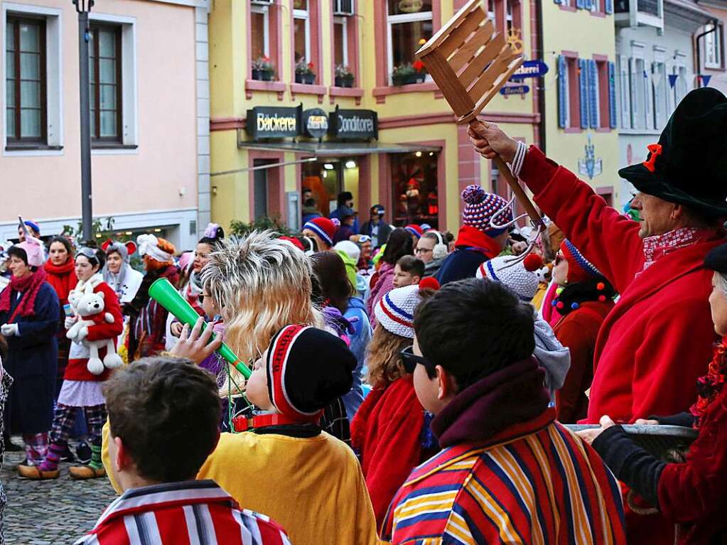 Wecken am Fasnetmndig in Endingen