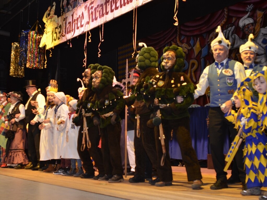 Kinderball der Narrenzunft Krakeelia in der Stadthalle