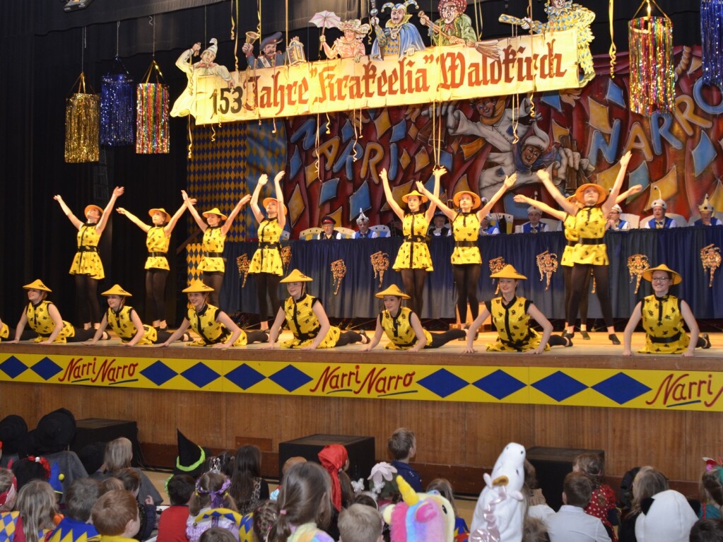 Kinderball der Narrenzunft Krakeelia in der Stadthalle