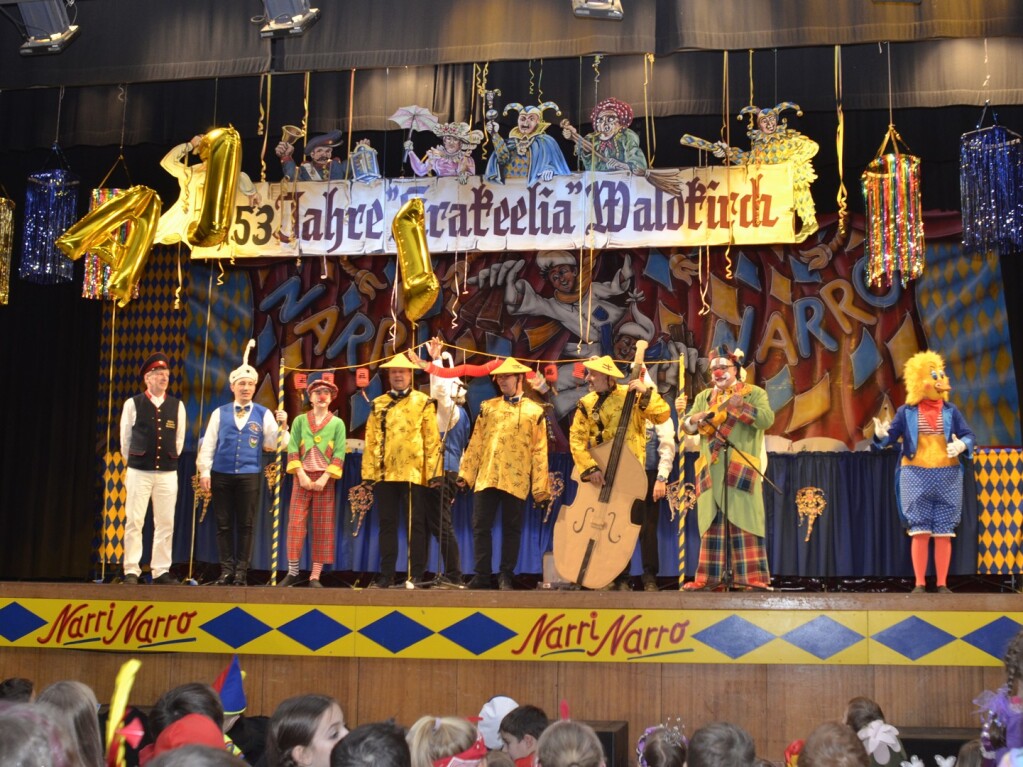 Kinderball der Narrenzunft Krakeelia in der Stadthalle