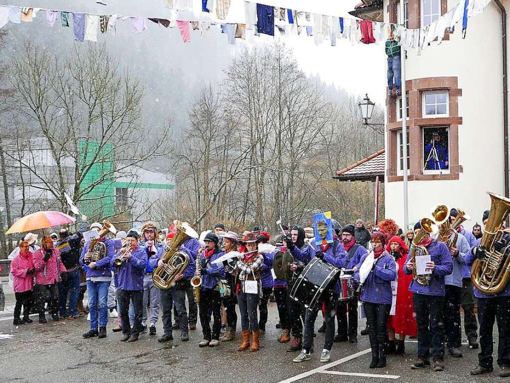 Narrentreiben in Obersimonswald