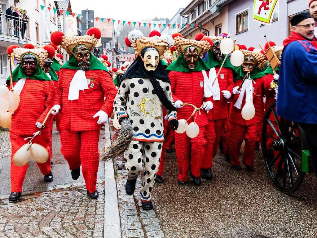 Am Sonntag Mittag um 12 Uhr wurde in Elzach die Fasnet ausgerufen.