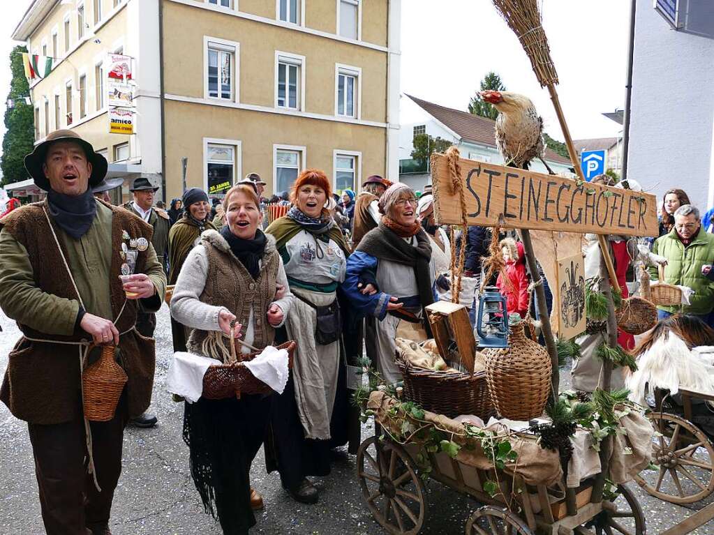 Impressionen vom Fasnachtsmndigumzug 2018 in Bad Sckingen