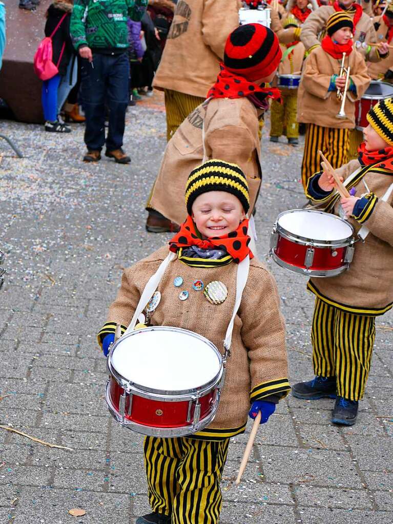 Impressionen vom Fasnachtsmndigumzug 2018 in Bad Sckingen