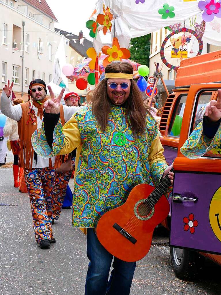 Impressionen vom Fasnachtsmndigumzug 2018 in Bad Sckingen