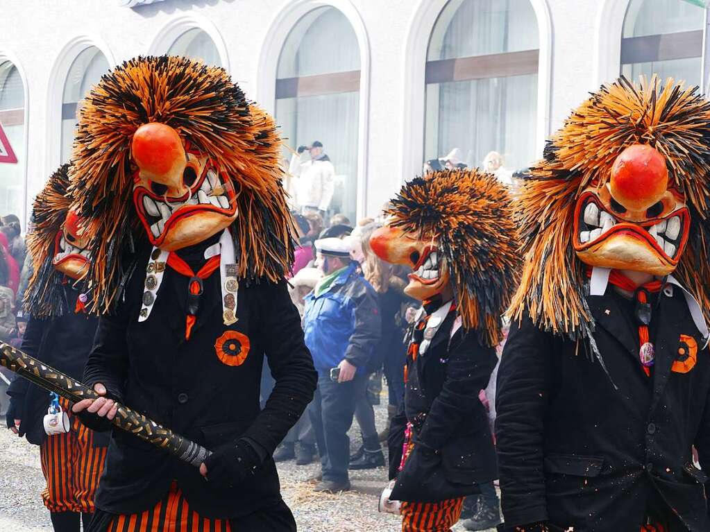 Impressionen vom Fasnachtsmndigumzug 2018 in Bad Sckingen