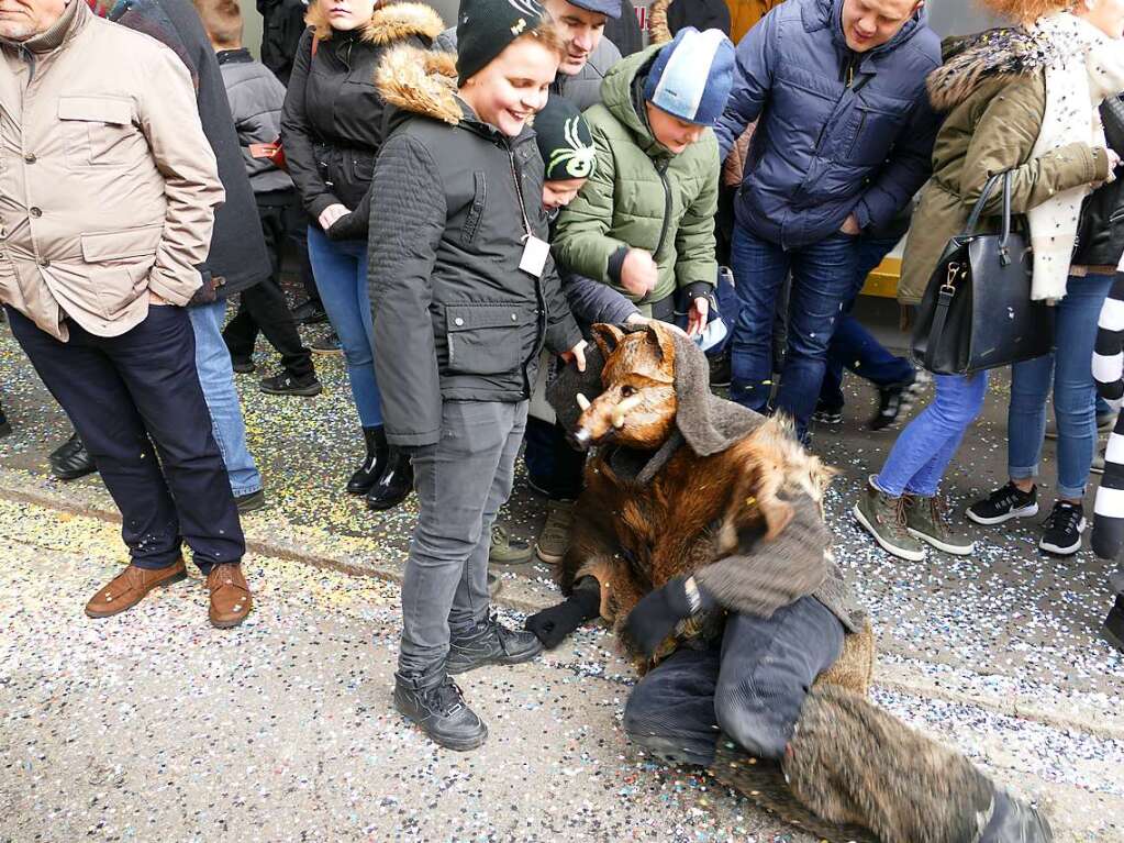 Impressionen vom Fasnachtsmndigumzug 2018 in Bad Sckingen