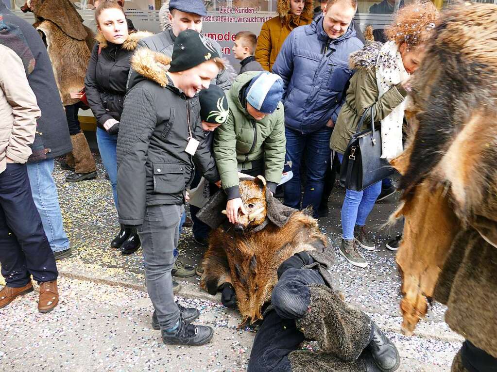 Impressionen vom Fasnachtsmndigumzug 2018 in Bad Sckingen