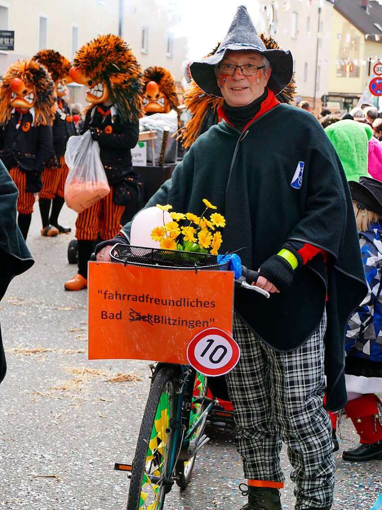 Impressionen vom Fasnachtsmndigumzug 2018 in Bad Sckingen