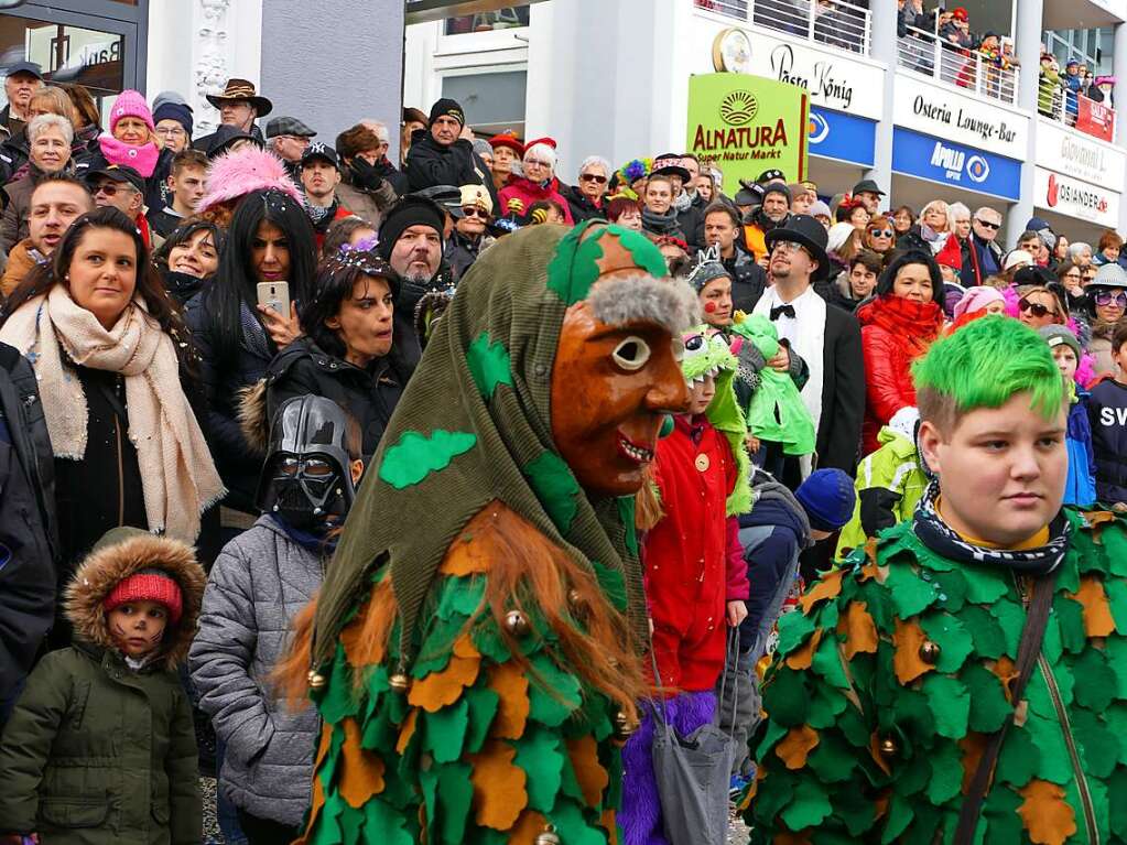 Impressionen vom Fasnachtsmndigumzug 2018 in Bad Sckingen