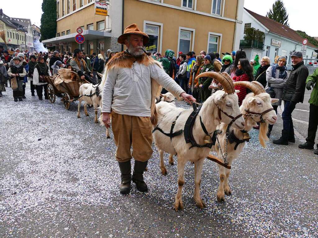 Impressionen vom Fasnachtsmndigumzug 2018 in Bad Sckingen