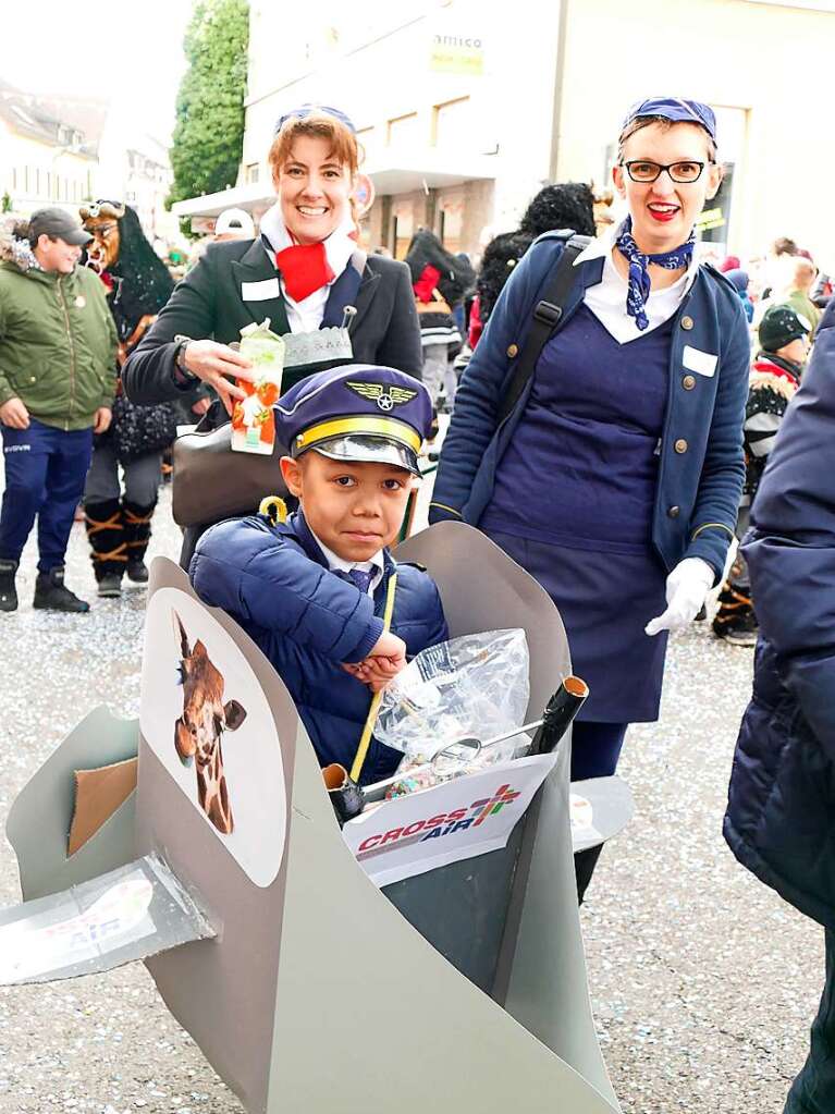 Impressionen vom Fasnachtsmndigumzug 2018 in Bad Sckingen