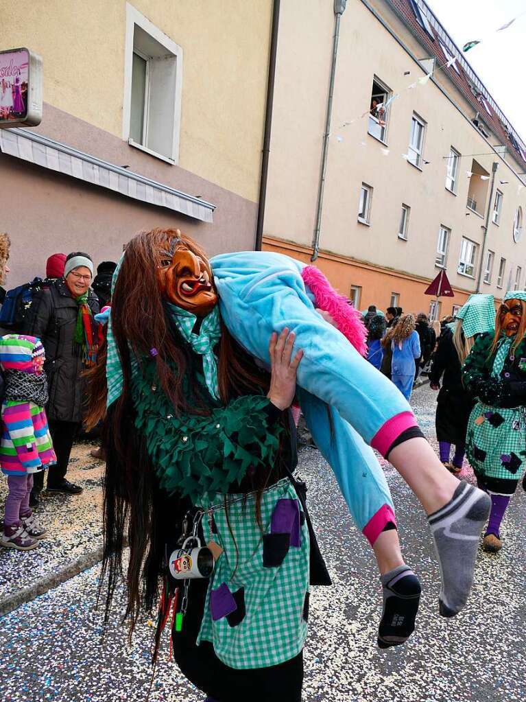 Impressionen vom Fasnachtsmndigumzug 2018 in Bad Sckingen