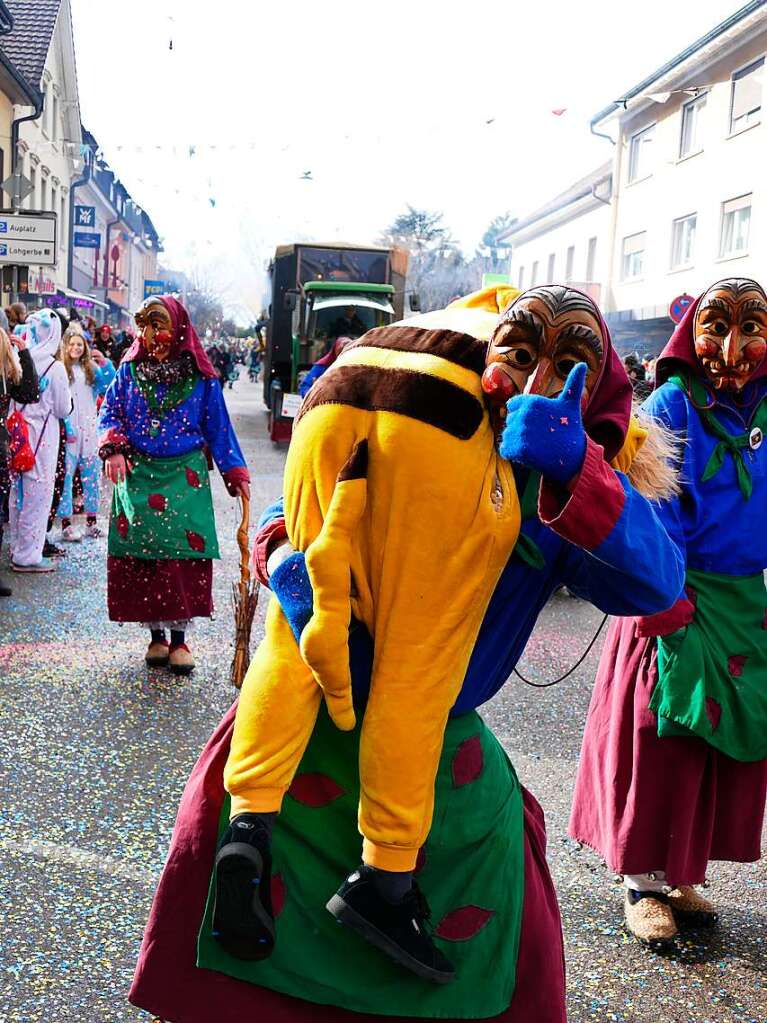 Impressionen vom Fasnachtsmndigumzug 2018 in Bad Sckingen