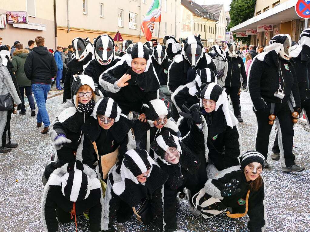 Impressionen vom Fasnachtsmndigumzug 2018 in Bad Sckingen