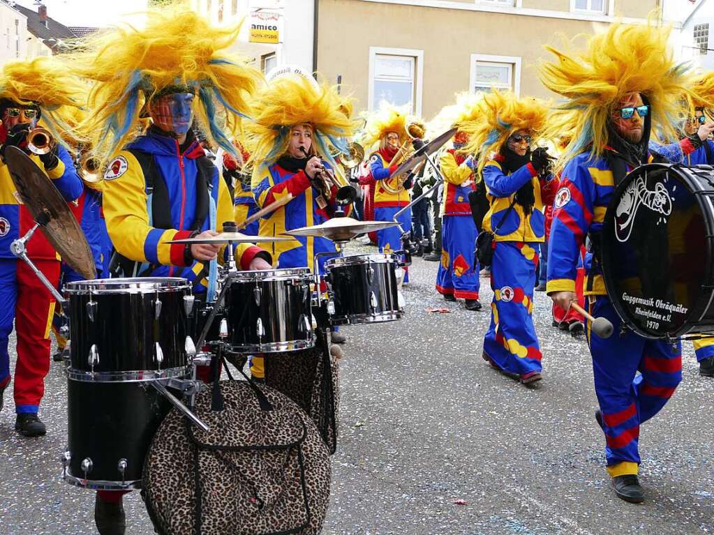 Impressionen vom Fasnachtsmndigumzug 2018 in Bad Sckingen