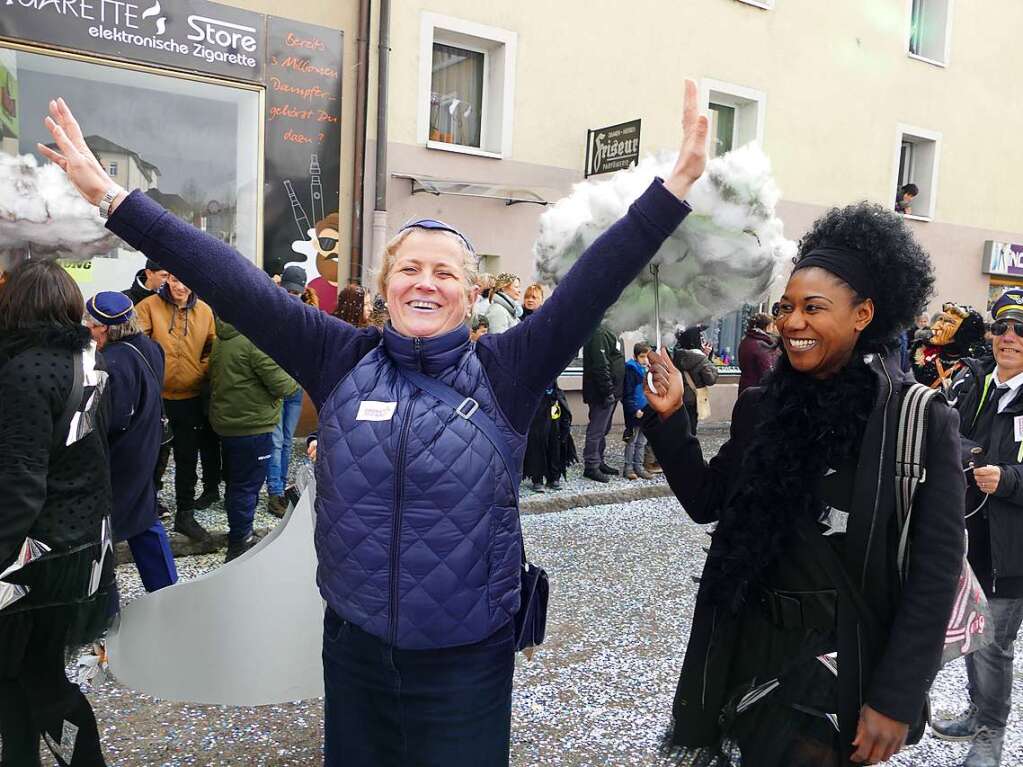 Impressionen vom Fasnachtsmndigumzug 2018 in Bad Sckingen