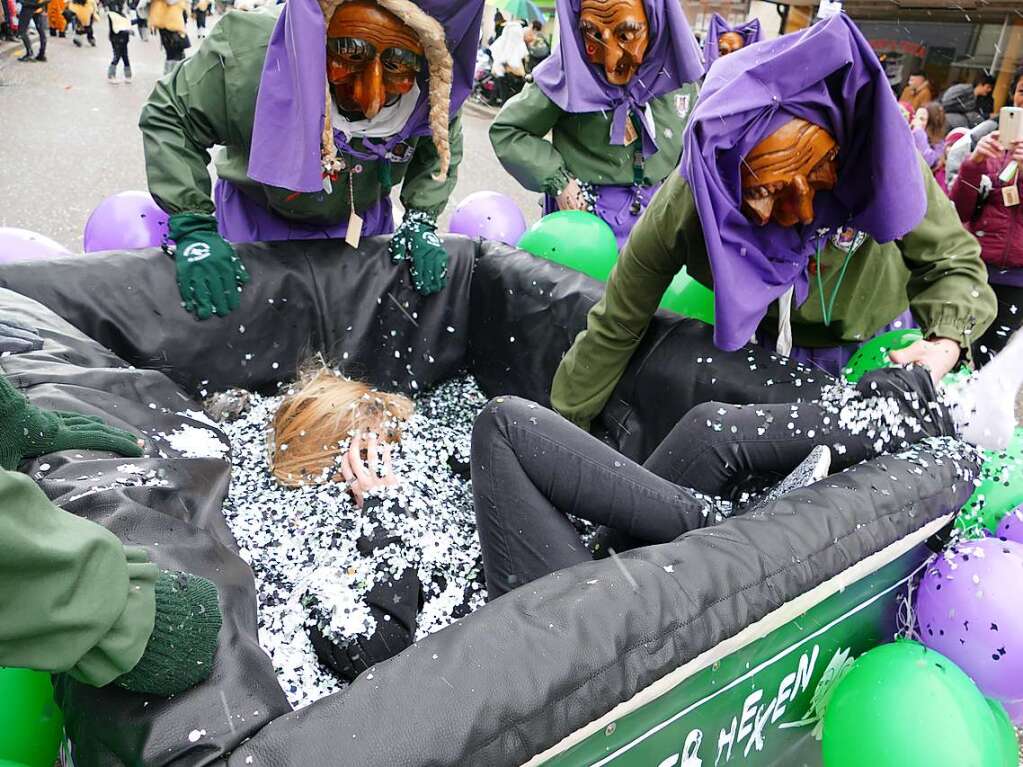 Impressionen vom Fasnachtsmndigumzug 2018 in Bad Sckingen