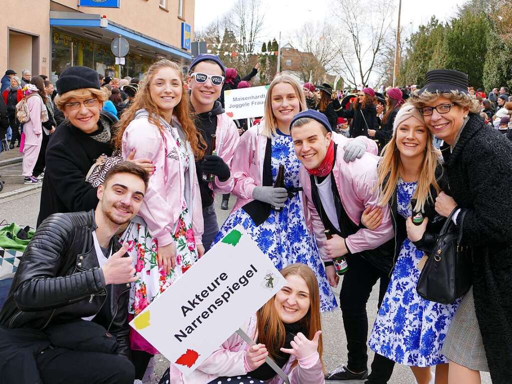 Impressionen vom Fasnachtsmndigumzug 2018 in Bad Sckingen