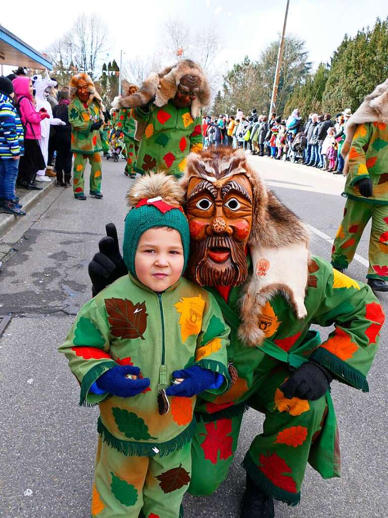 Impressionen vom Fasnachtsmndigumzug 2018 in Bad Sckingen