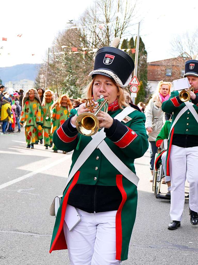 Impressionen vom Fasnachtsmndigumzug 2018 in Bad Sckingen