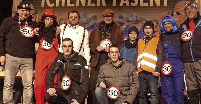 Wie jetzt &#8211; Tempo 50, oder 30 od...h was?&#8220; vom Angelverein gewann.   | Foto: Dieter Fink