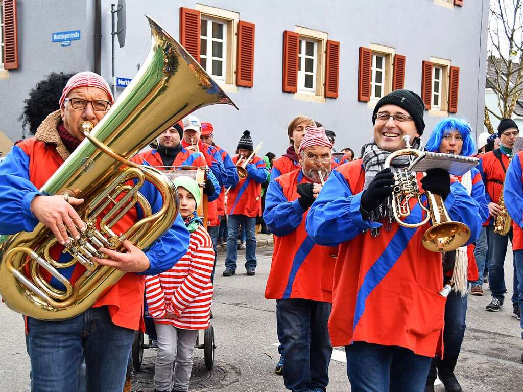 Impressionen vom Umzug in Ehrenkirchen