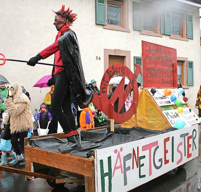 Der Teufelskreiswagen der Hfnetgeiste...er Kategorie &#8222;Handwagen&#8220;.   | Foto: Ralph Lacher