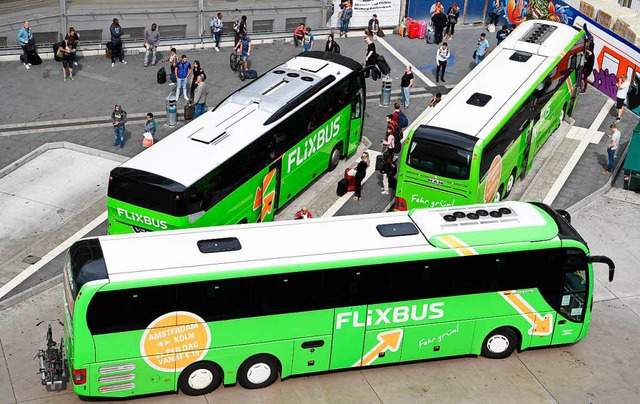 Flixbus dominiert den Bus-Fernverkehr.  | Foto: DPA