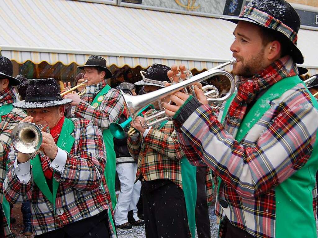 Fasnetmendig-Umzug in St. Blasien.