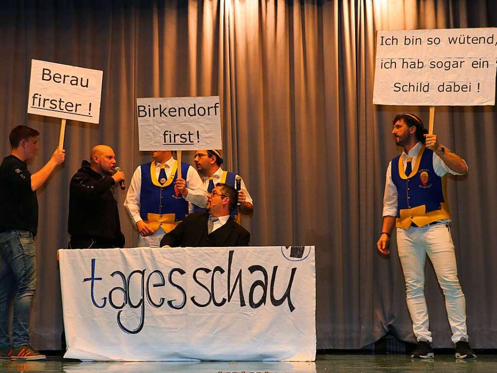 Nrrische Protestaktion erreicht die „Tagesschau“.