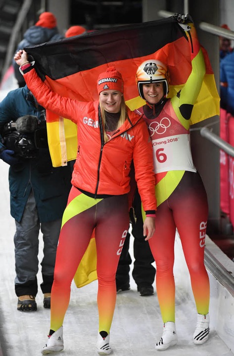 Natalie Geisenberger Holt Gold Im Rodeln Silber F R Dajana Eitberger Olympische Spiele