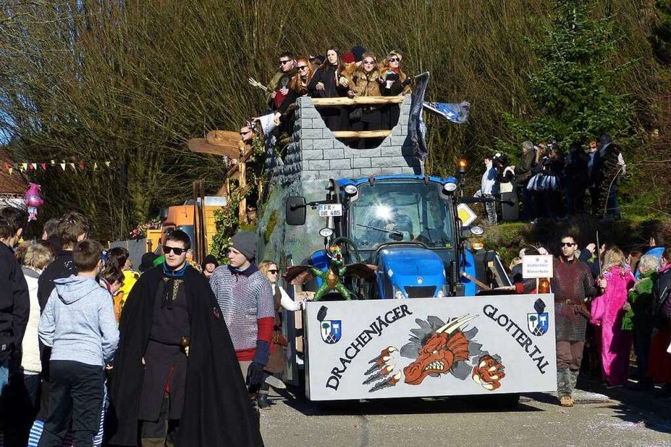 Heimbacher Umzug: Gäste aus dem Glottertal (Foto: Aribert Rüssel) Heimbacher Umzug: Gäste aus dem Glottertal (Foto: Aribert Rüssel)