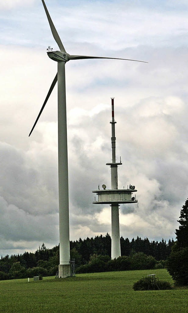 Zum bestehenden Windrad auf der Lnge ...sogenannte Schwachwindanlagen kommen.   | Foto: Gnter Vollmer