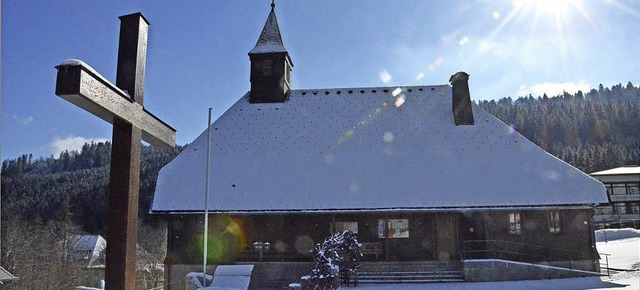 In der Christuskirche St. Blasien (Fot...olfram Uhrig als Prdikant im Einsatz.  | Foto: Sebastian Barthmes