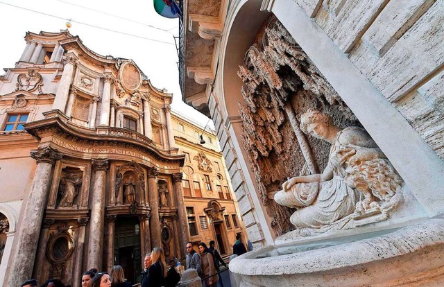 Der Junobrunnen in Rom. Die Ursprnge ...en der rmischen Gttin Juno vermutet.  | Foto: Ettore Ferrari