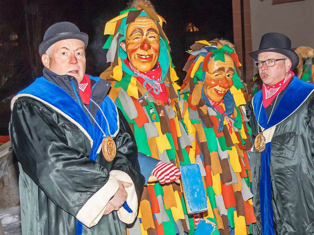 Die Fasnet wurde traditionell zu Grabe getragen.