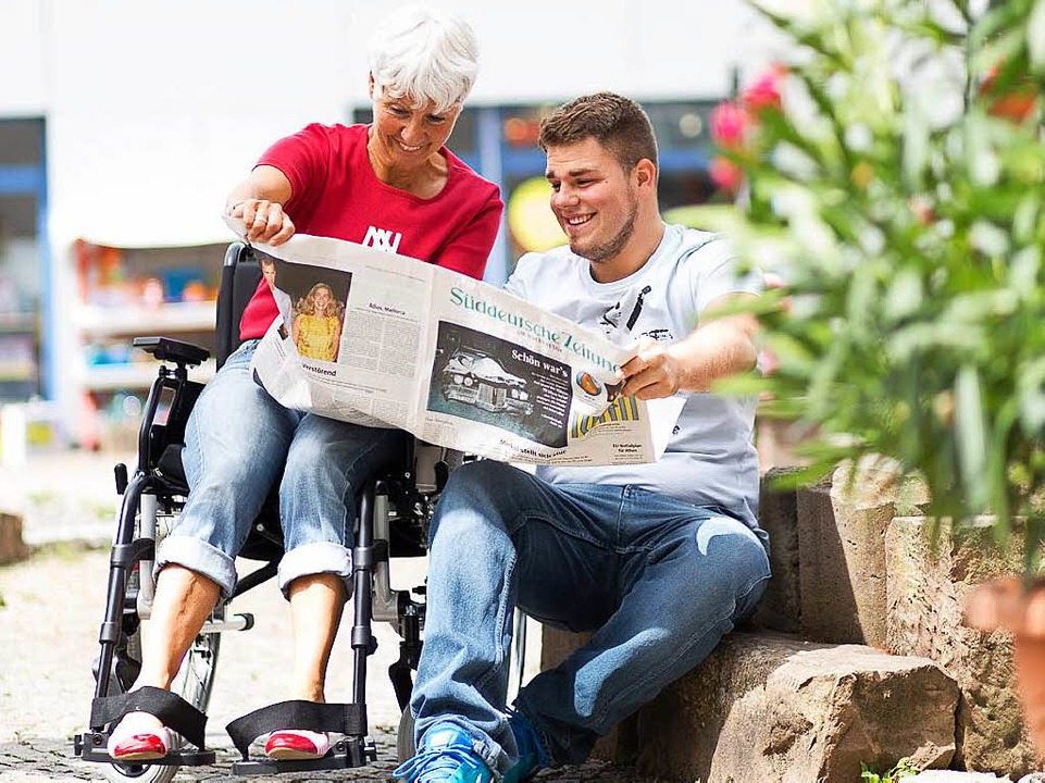 Als Freiwilliger bei der Caritas sammelst Du Erfahrungen frs Leben.  | Foto: Caritasverband fr die Erzdizese Freiburg e.V.