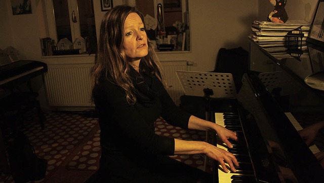 Patty Moon alias Judith Heusch in ihrem Musikraum   | Foto: Christiane Franz