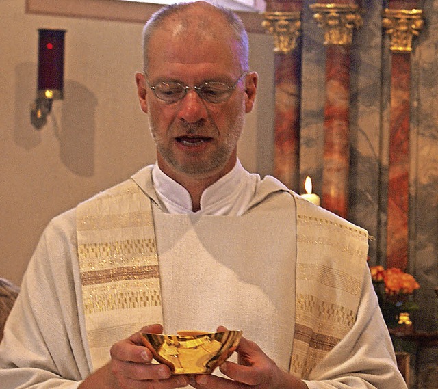 Mchte in seiner Kirche neue Formen et...rsten Versuch dazu gibt es am Sonntag.  | Foto: Werner Probst