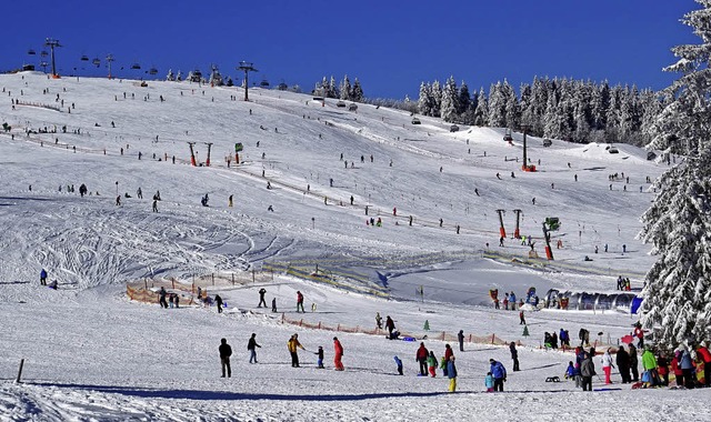 Die Einnahmen der Feldberglifte bilden...Grundlage fr die Feldberg Touristik.   | Foto: Paul Wiesenberg